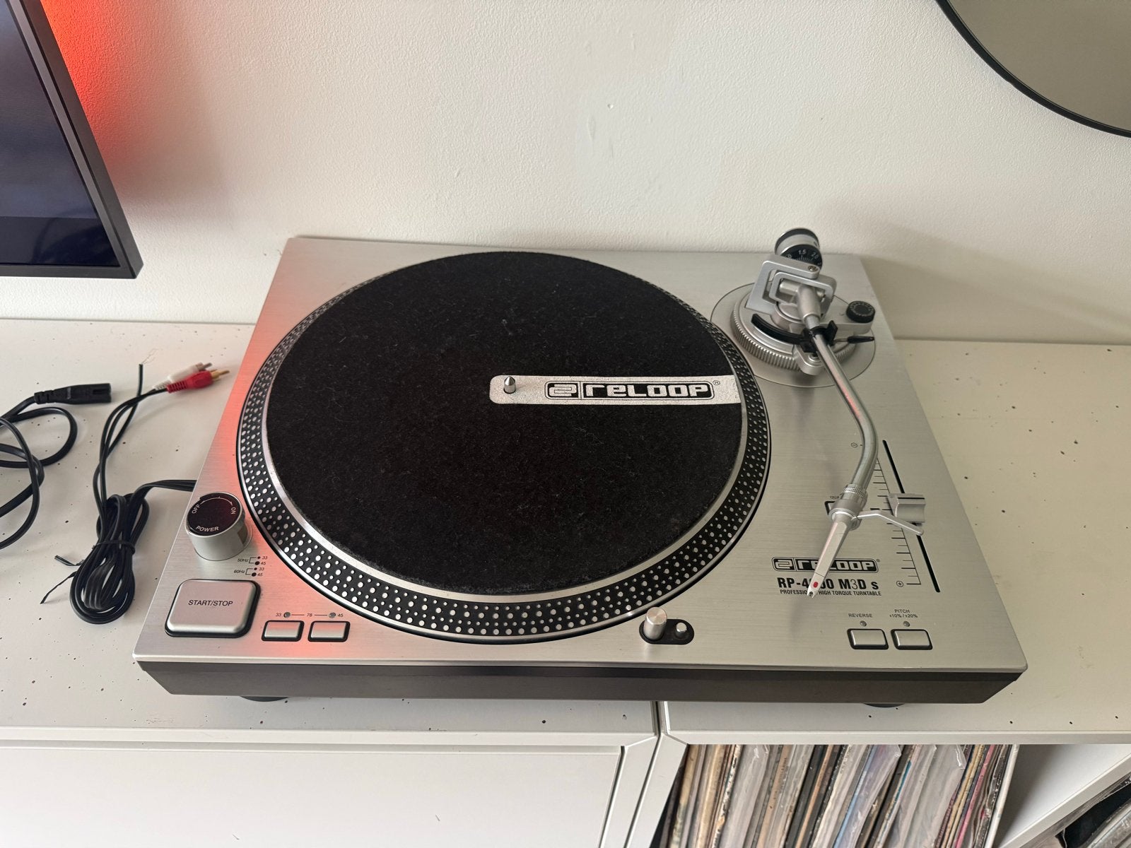 Reloop RP-4000 M3D S High Torque Direct Drive, Audio, Tv en Foto, Pitch-regelaar, Zo goed als nieuw, Platenspeler, Ophalen