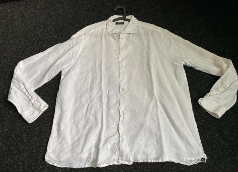 Overhemd wit. XXL, Kleding | Heren, Verzenden, Zo goed als nieuw, Wit, Overige halswijdtes