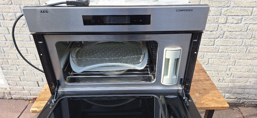 AEG stoomoven, Witgoed en Apparatuur, Ophalen, Zo goed als nieuw