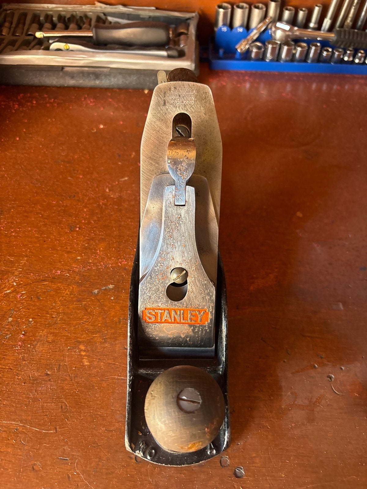 Stanley Bailey schaaf  nr 4- made in england, Doe-het-zelf en Verbouw, Gereedschap | Handgereedschap, Ophalen of Verzenden, Gebruikt