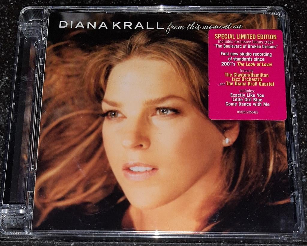 Diana Krall from this moment on special limited edition, Ophalen of Verzenden, Zo goed als nieuw, Jazz