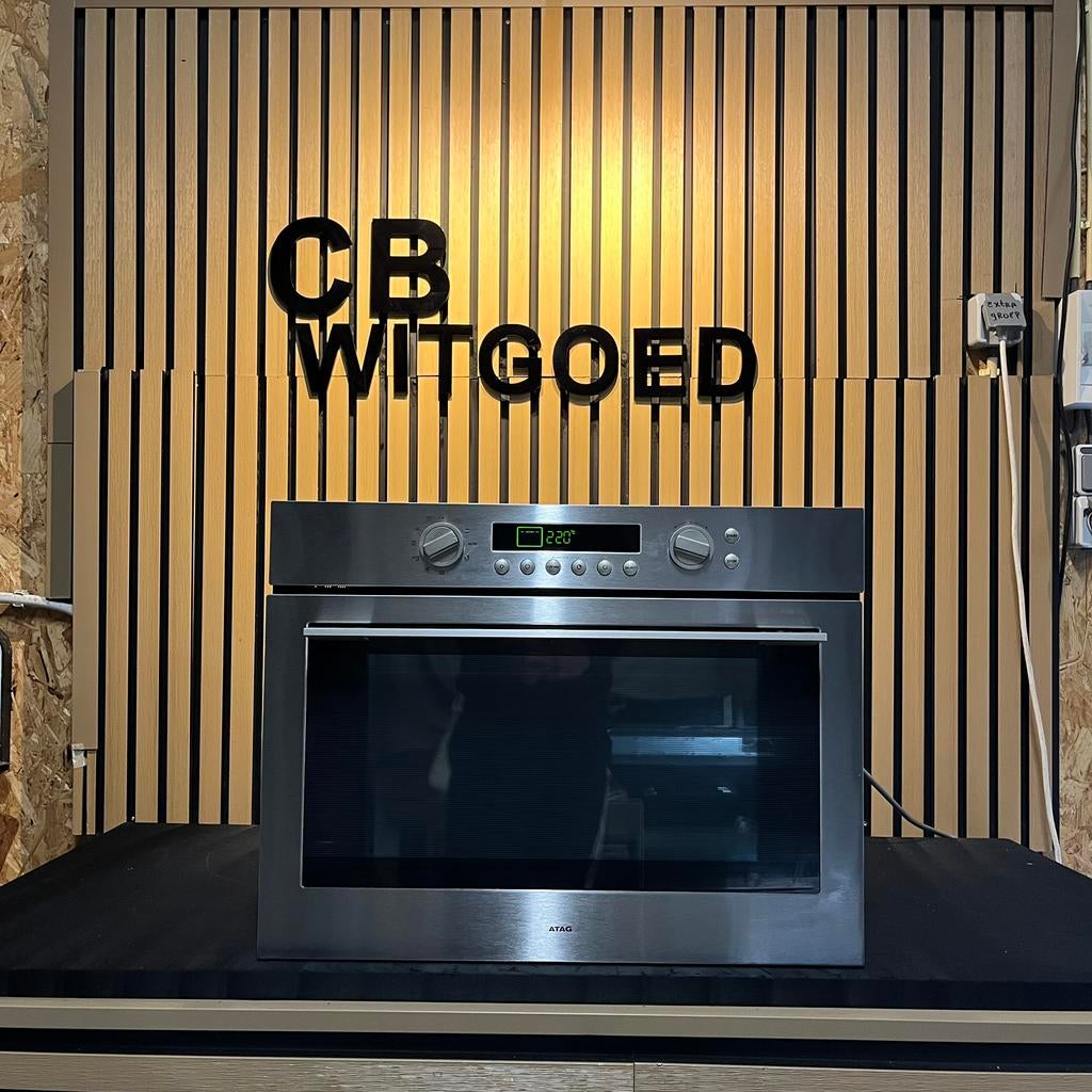 Luxe Atag combi oven magnetron, Witgoed en Apparatuur, Ophalen, Zo goed als nieuw, Oven met grill, Inbouw