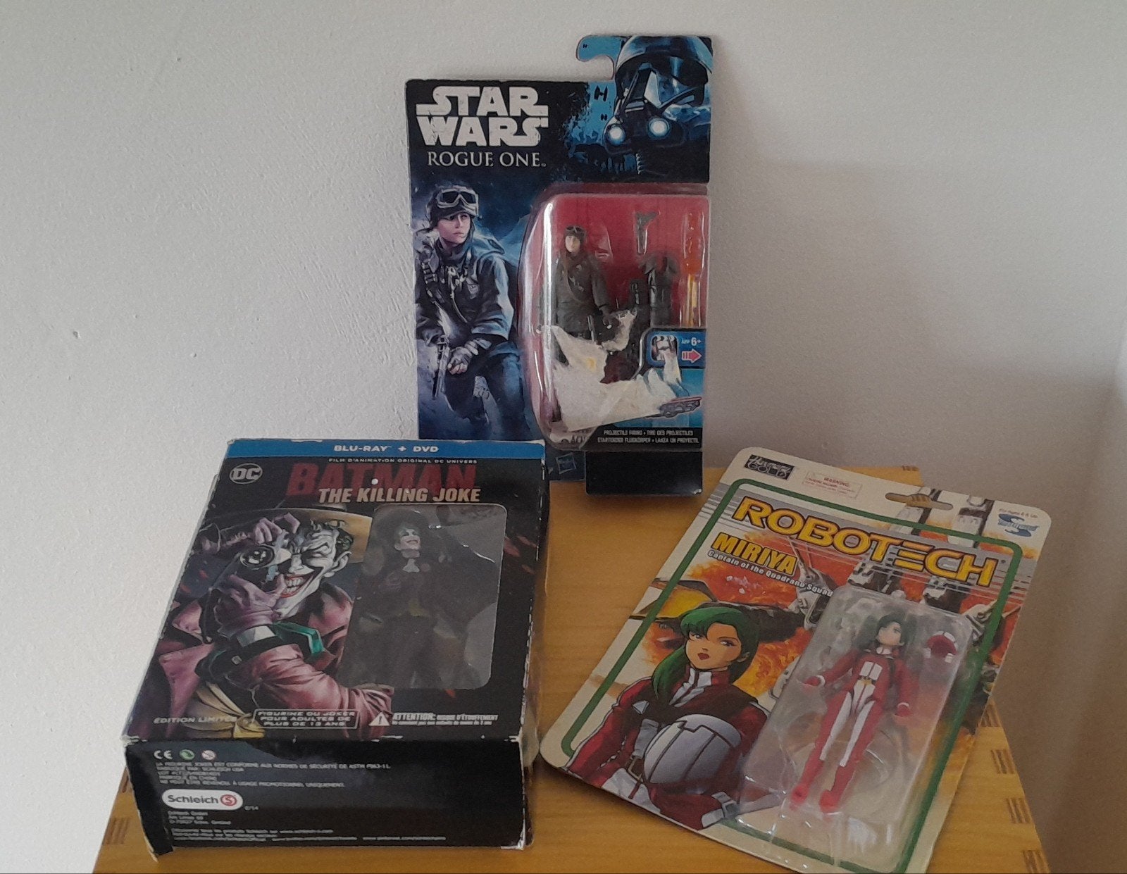 Star Wars , Robotech en Batman Actiefiguren verpakt, Verzamelen, Verzenden, Zo goed als nieuw, Nvt, Nvt