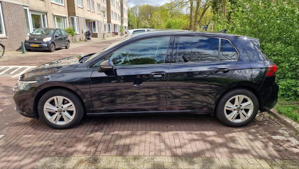 Volkswagen Golf 2.0 TDI 115pk 2022 Zwart, Auto's, Volkswagen, Voorwielaandrijving, 680 kg, 4 cilinders, Alcantara