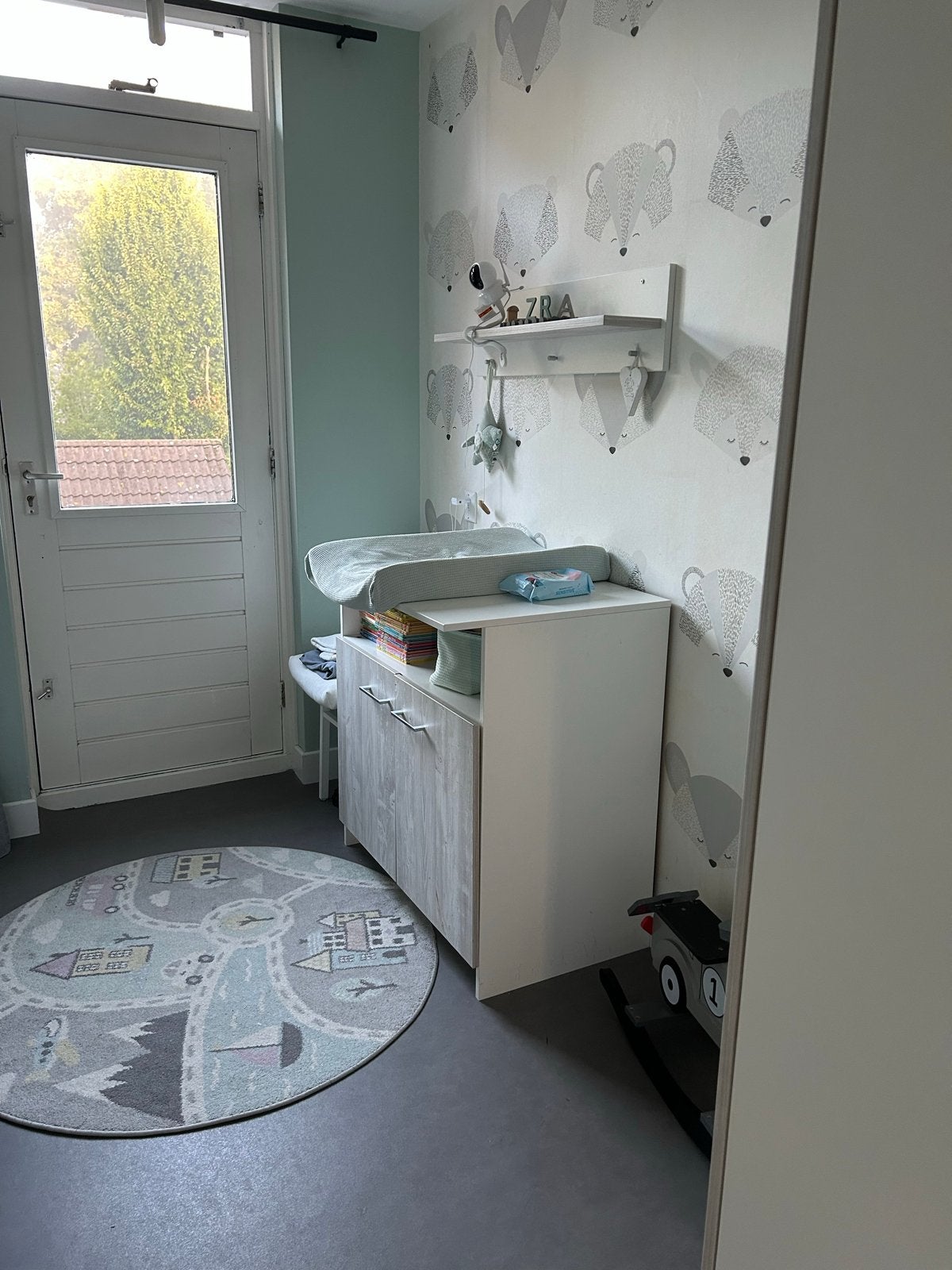 Complete Babykamer Set - Ledikant, Commode, Kledingkast, Ophalen, Gebruikt, Overige merken, Overige typen