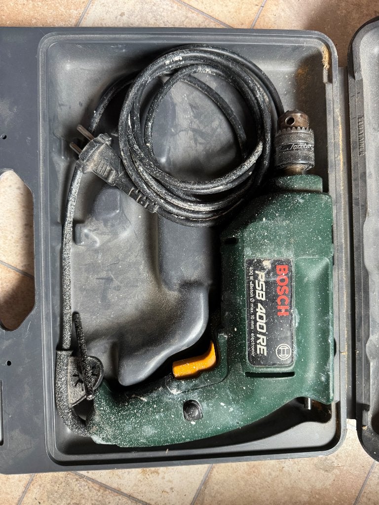 Bosch boor, Doe-het-zelf en Verbouw, Ophalen, Gebruikt, 400 tot 600 watt, Boormachine