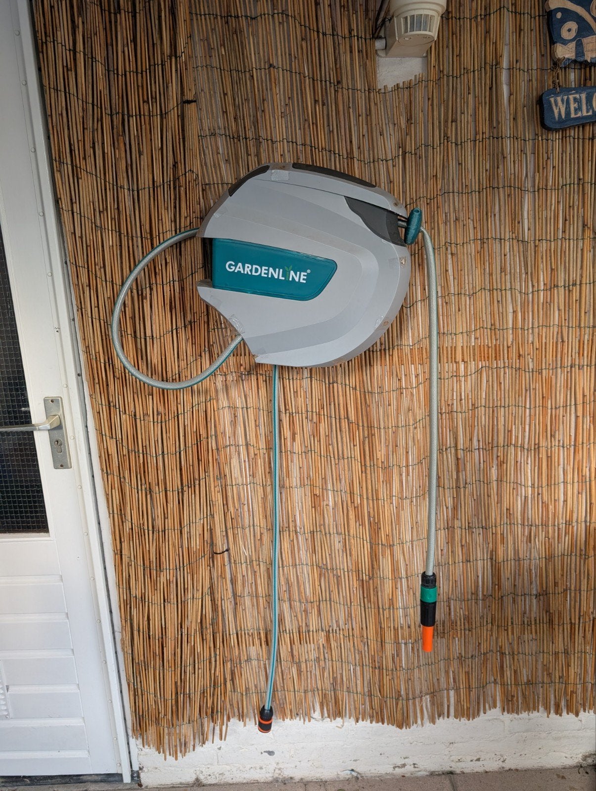 GARDENLINE Tuinslanghaspel - Zo goed als nieuw, Tuin en Terras, Ophalen of Verzenden, Gebruikt, Tuinslanghaspel