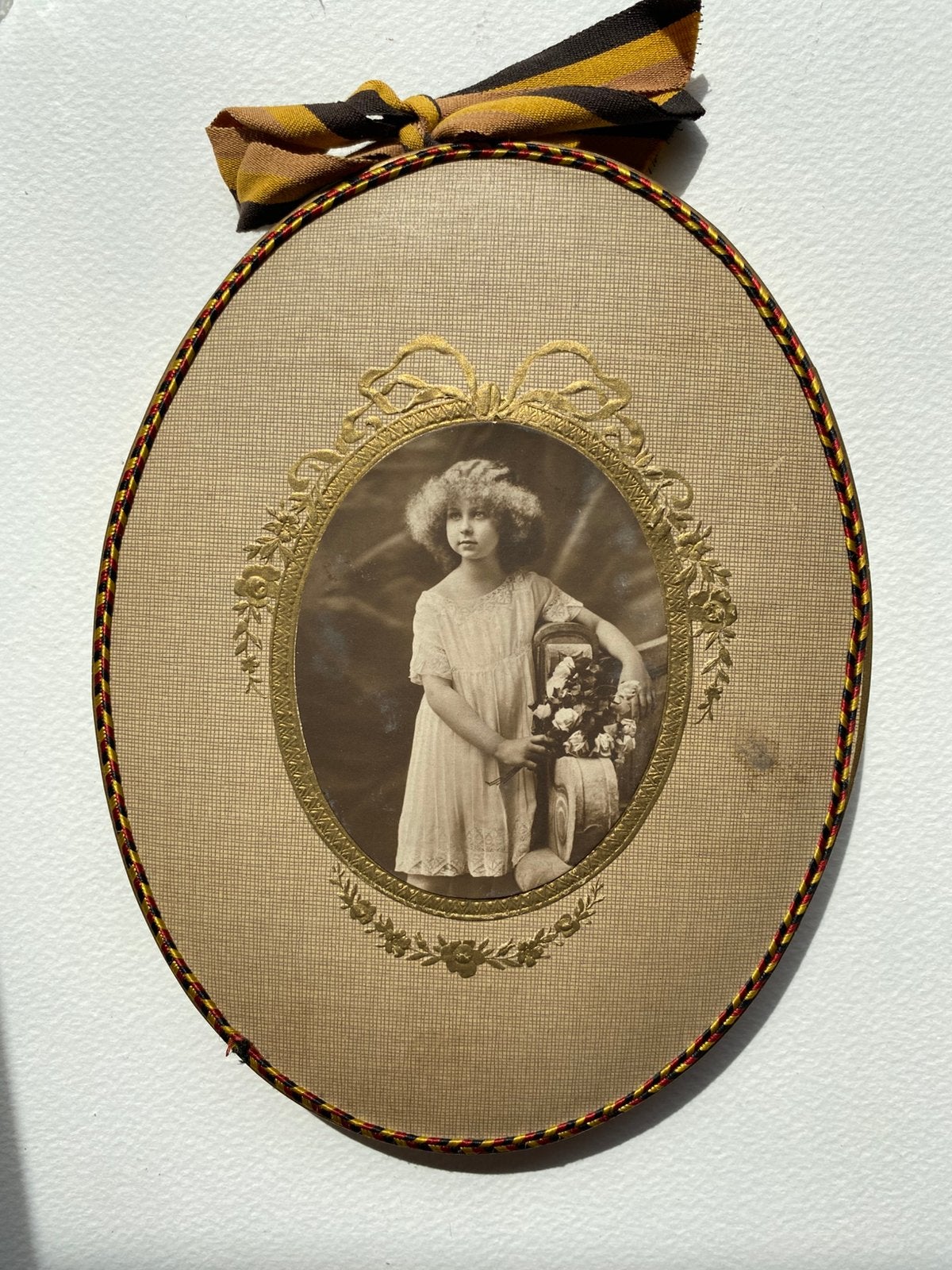 Mooie antieke doos ovaal maison ..nxten Brussel 19 x 14cm, Ophalen of Verzenden