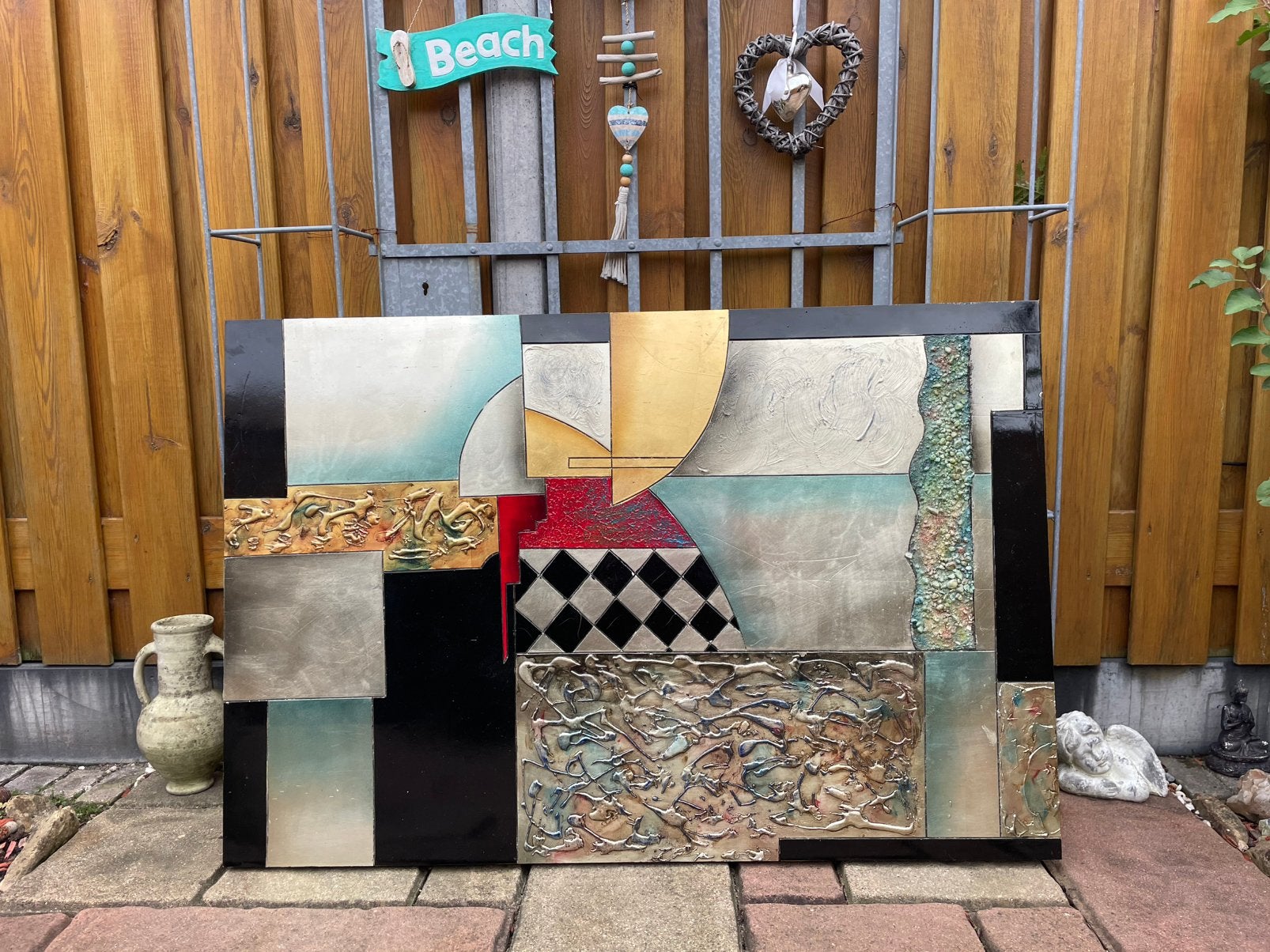 Mooi apart schilderij koopje, Ophalen