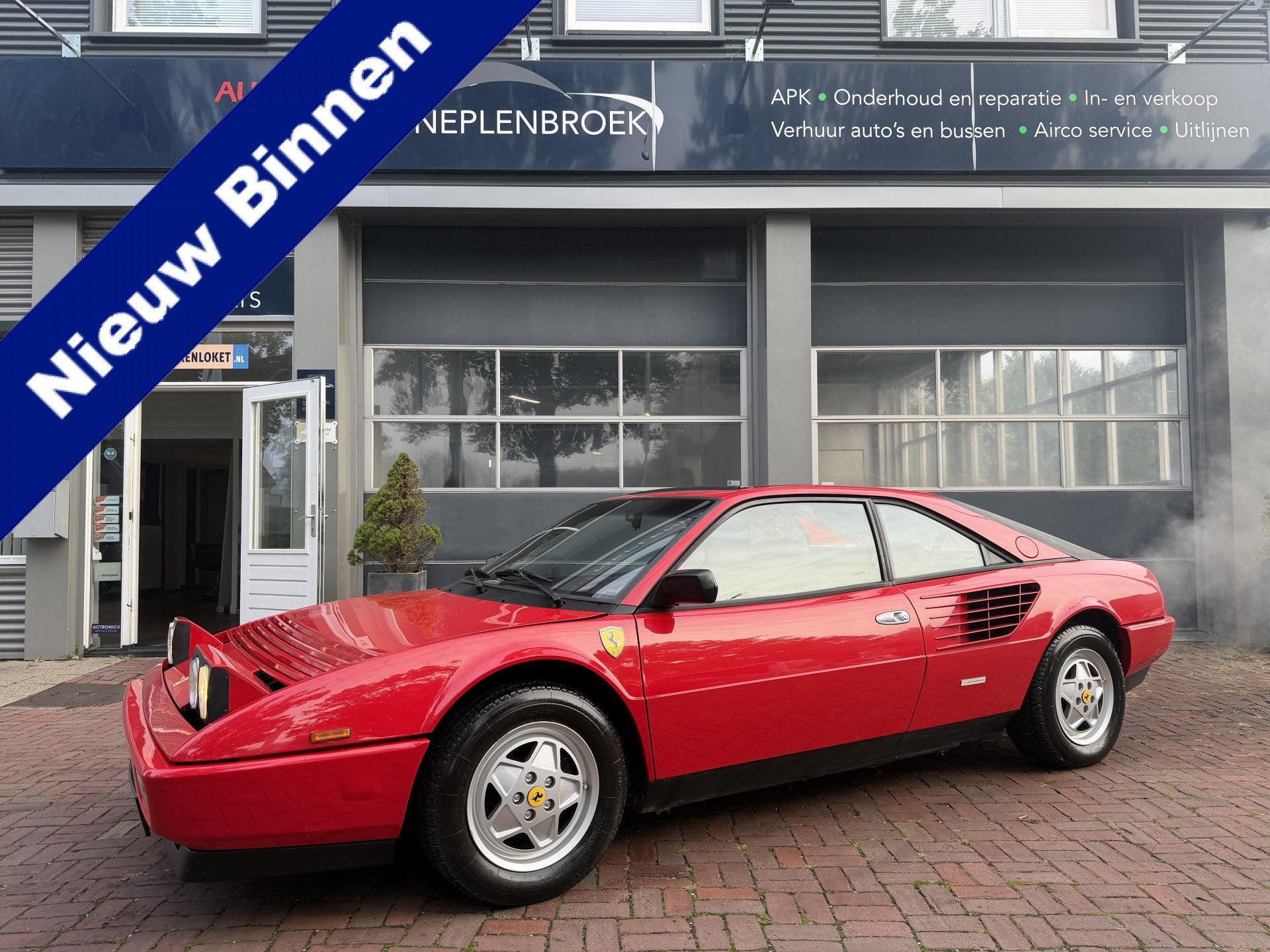 Ferrari Mondial 3.2 Coupé – 1988 – 97.892 km – Zeer b, Auto's, 271 pk, Dealer onderhouden, Achterwielaandrijving, Zwart