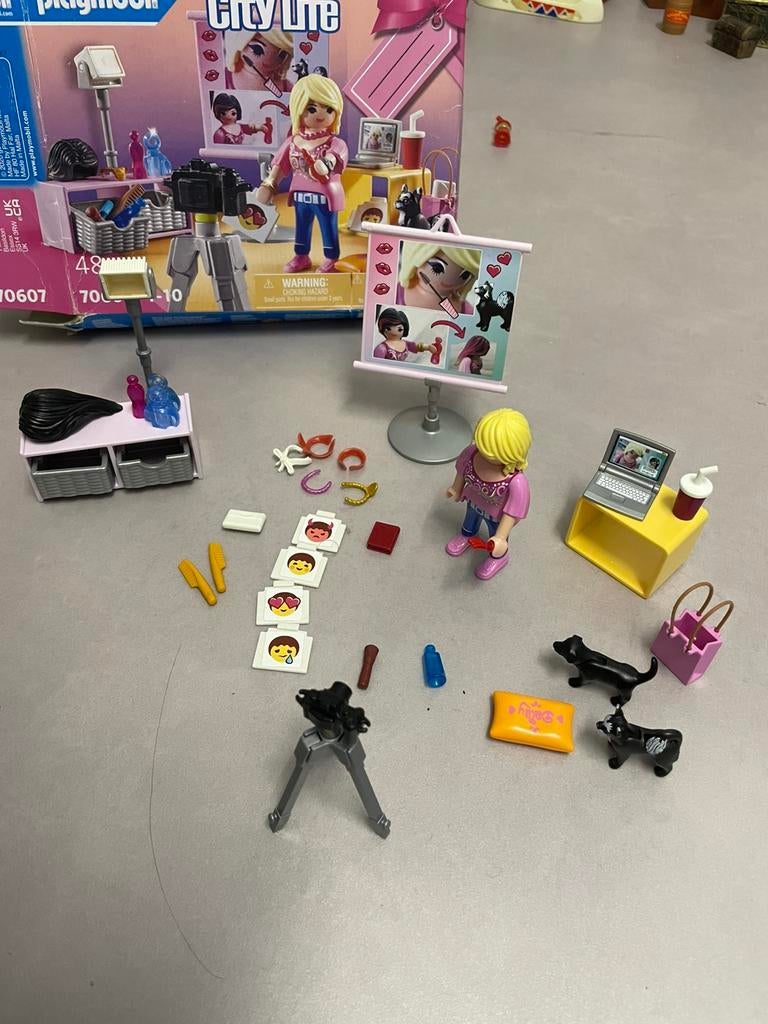 Playmobile, Ophalen, Gebruikt
