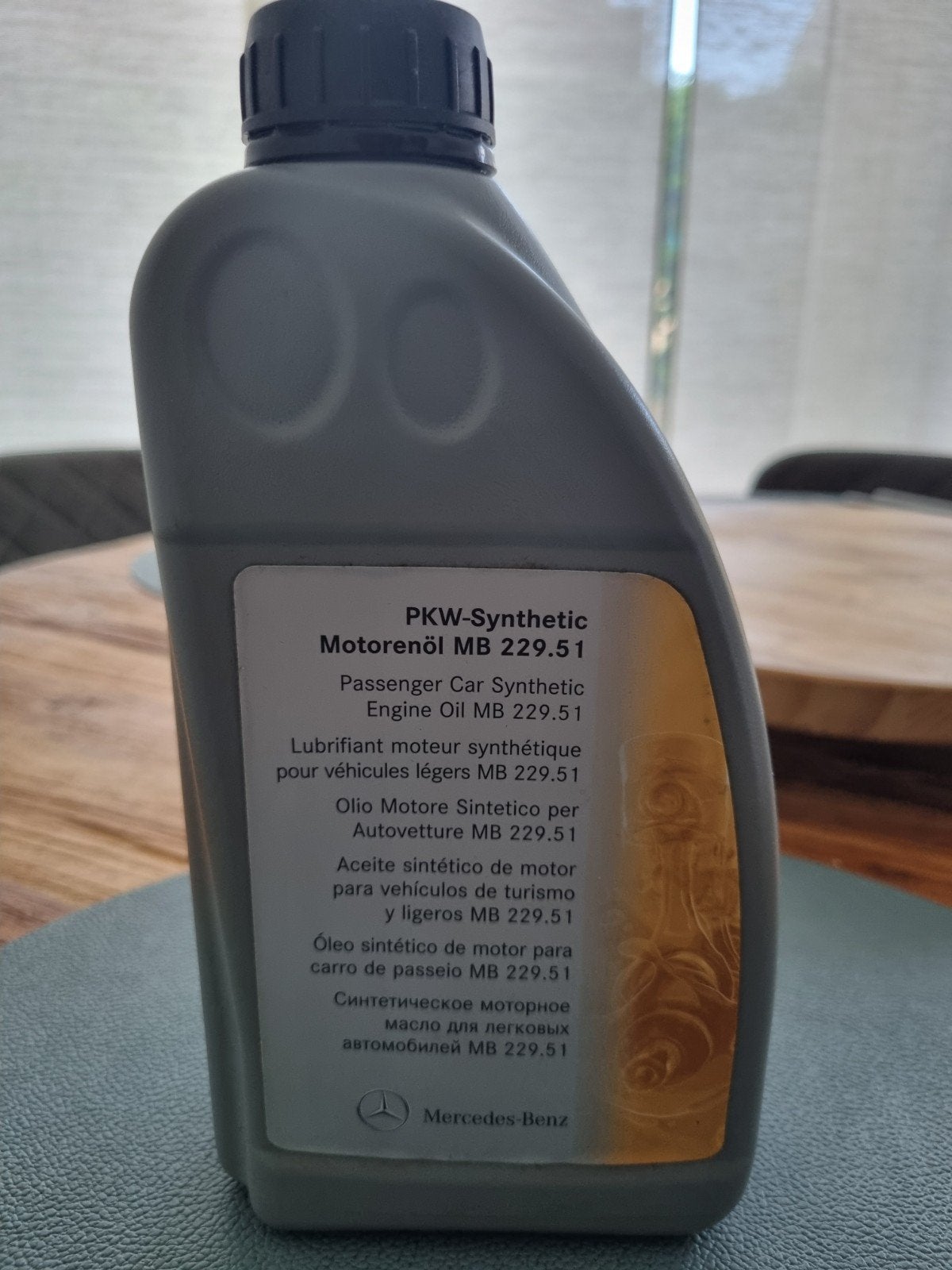 Mercedes-Benz PKW-Synthetic Motorolie MB 229.51 1L, Ophalen of Verzenden, Nieuw, Mercedes-Benz