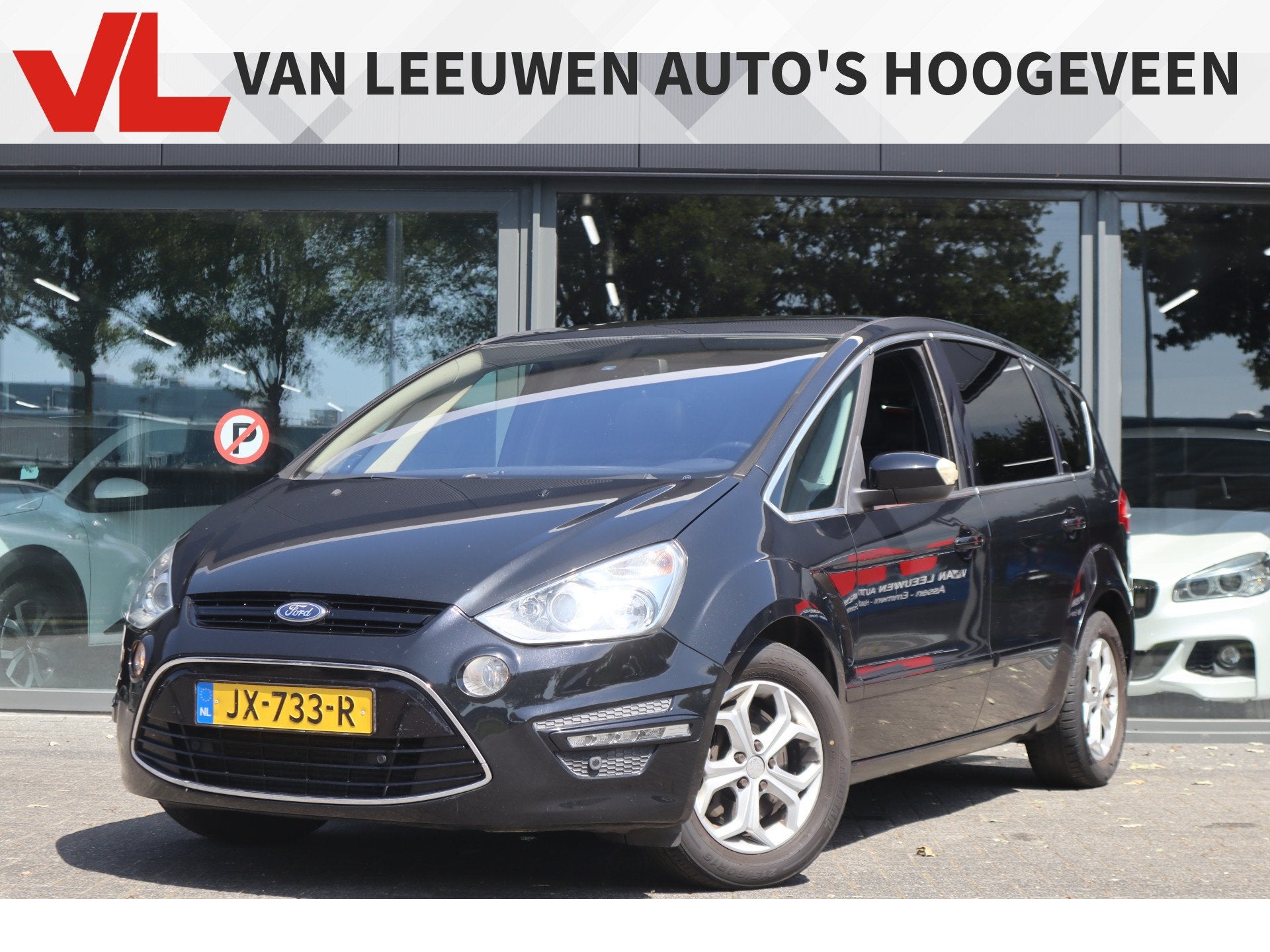 Ford S-Max 2.0 EcoBoost S Edition | Pano | Leder | Trekhaak, Auto's, Ford, Euro 5, 1976 cc, Gebruikt, Zwart