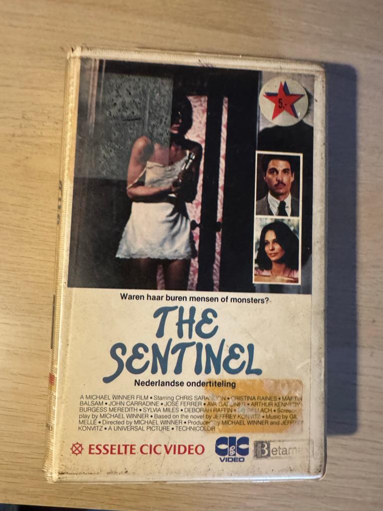 The Sentinel Betamax - Horror Klassieker ex rental, Vanaf 16 jaar, Ophalen of Verzenden, Gebruikt, Horror