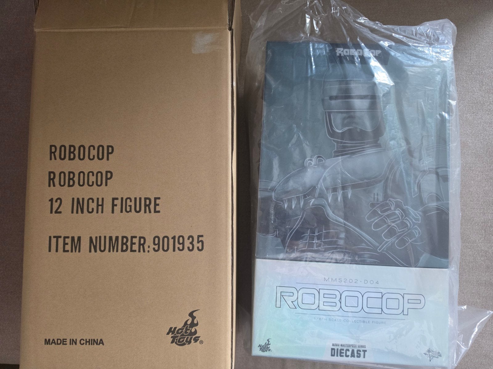 Hot Toys Robocop Diecast MMS202-D04 1/6 Schaal Figuur, Ophalen of Verzenden, Zo goed als nieuw