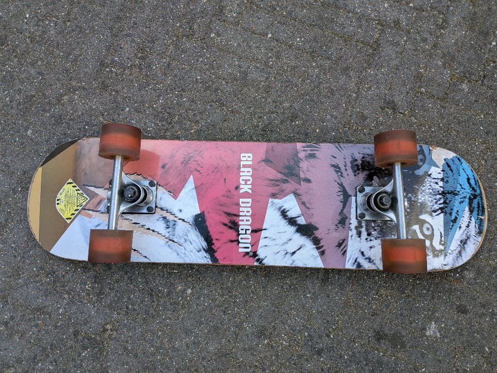 Skateboard black dragon, Ophalen, Gebruikt, Overige typen