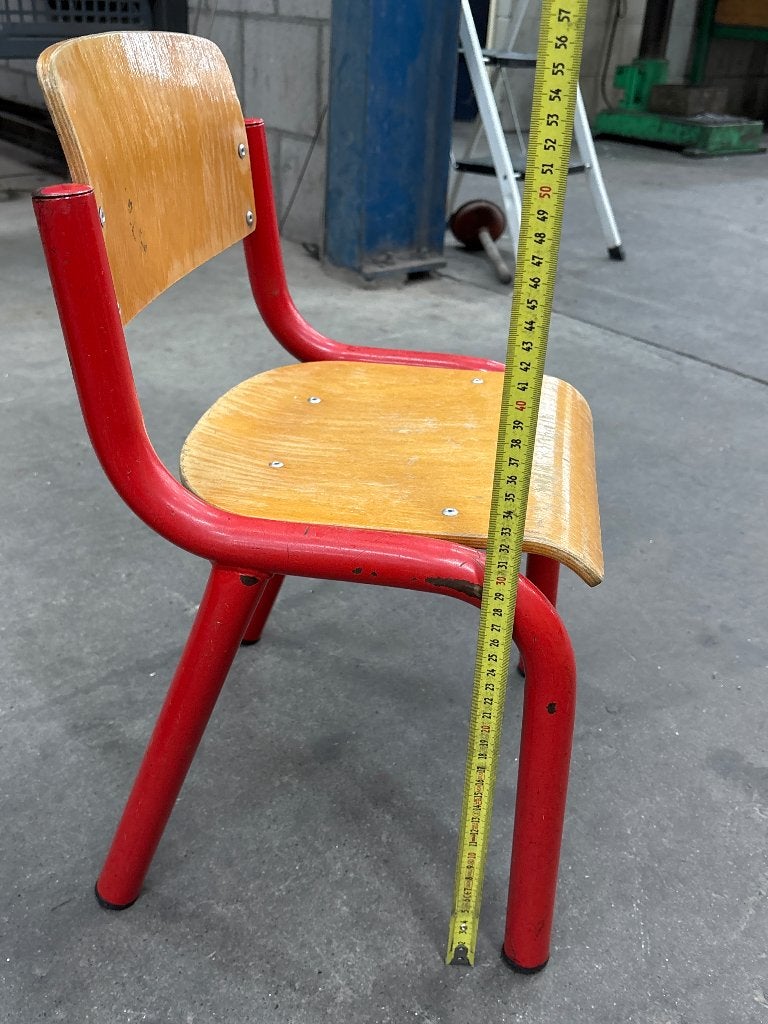 Schoolstoeltjes, Ophalen, Gebruikt, Vijf, Zes of meer stoelen, Hout
