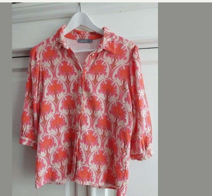 Geisha blouse, Kleding | Dames, Blouses en Tunieken, Ophalen of Verzenden, Gedragen, Maat 38/40 (M)
