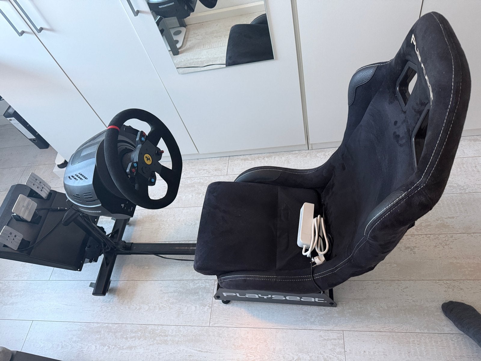 Playseat met Thrustmaster T300 GT, Ophalen, Gebruikt, Playseat of Racestoel