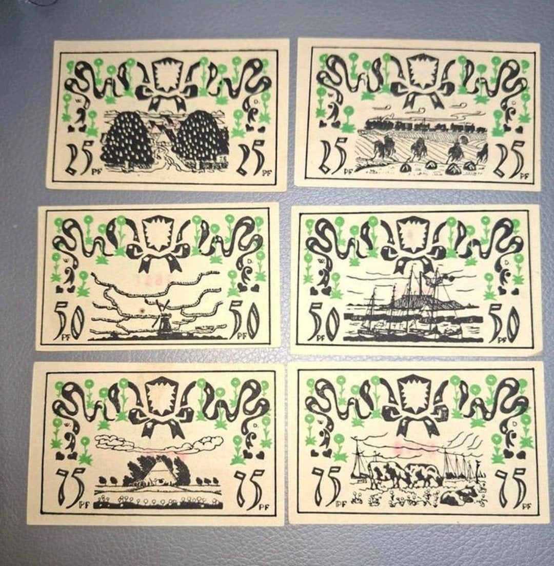 Duits Notgeld Ellerhoop Noodgeld, Postzegels en Munten, Ophalen of Verzenden, Duitsland