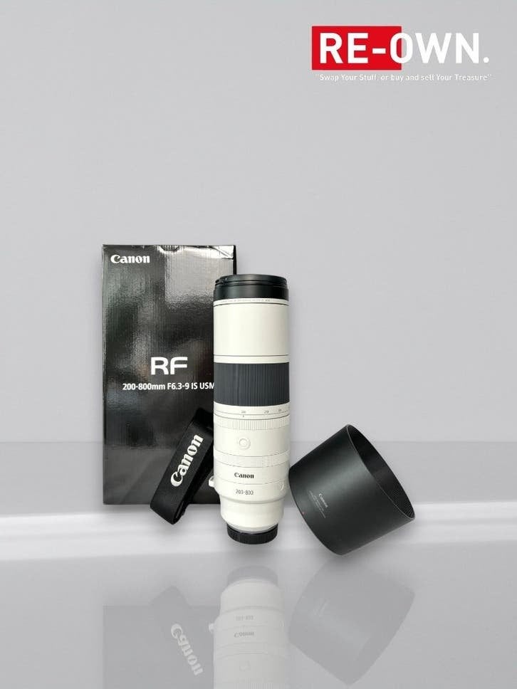 Canon RF 200-800mm F/6.3-9 IS USM | Nieuwstaat | Doos |