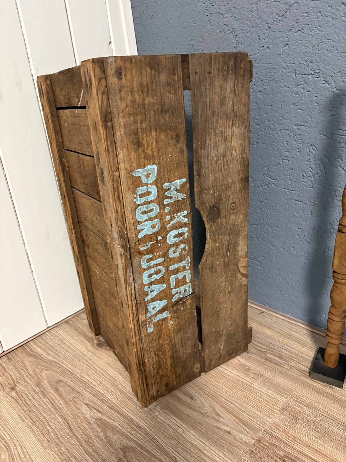 Oud aardappelkistje met verweerde look, Ophalen, Minder dan 50 cm, Minder dan 50 cm