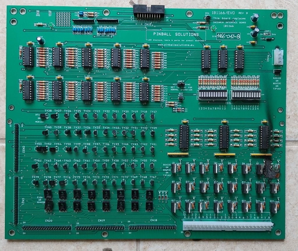 Te Koop: Zaccaria driver bord, defect, Verzamelen, Overige merken, Elektronisch, Onderdeel of Defecte kast, Ophalen of Verzenden