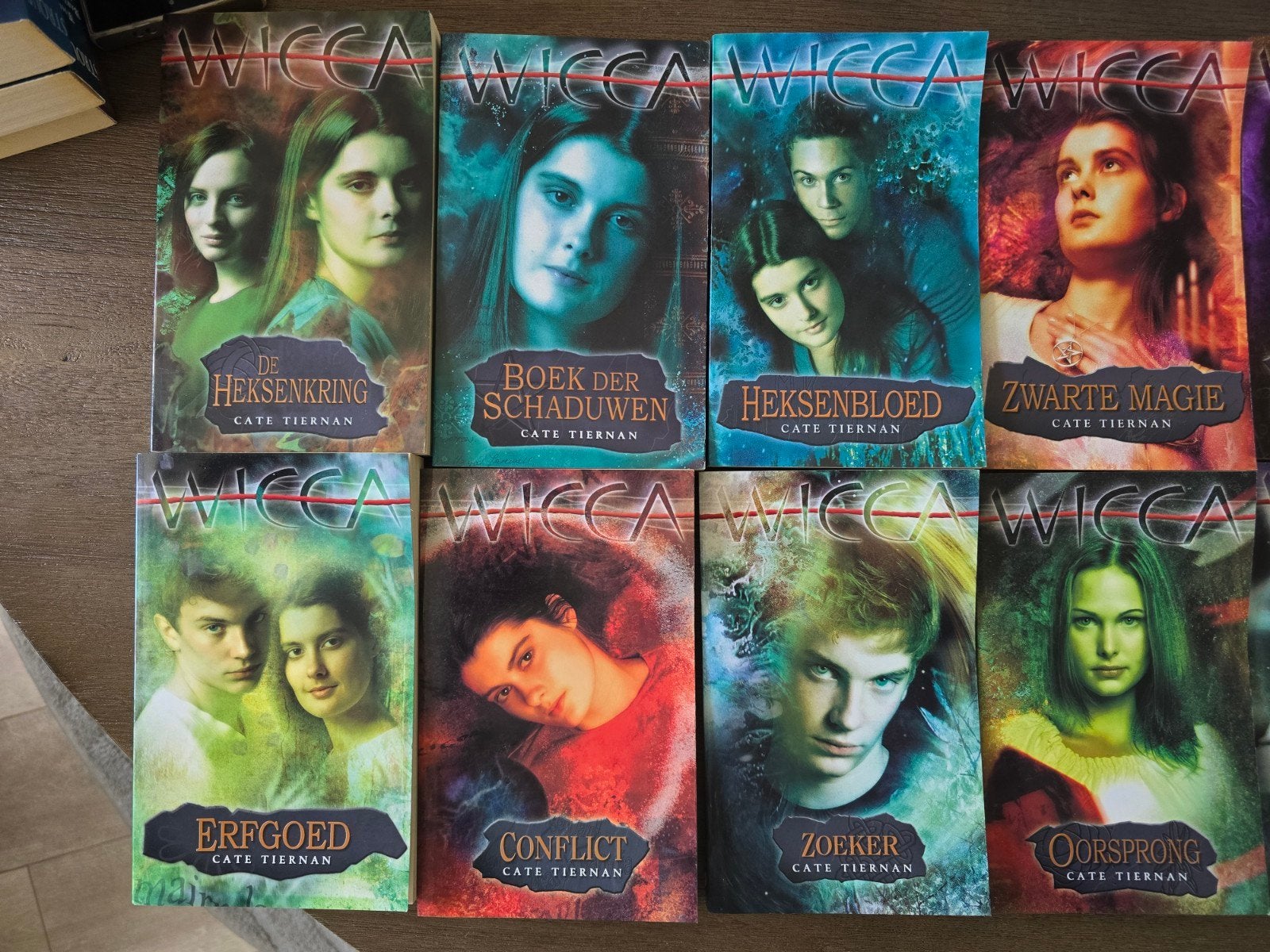 Wicca-serie complete set (15 boeken) - Cate Tiernan, Boeken, Ophalen of Verzenden, Gelezen, Cate Tiernan