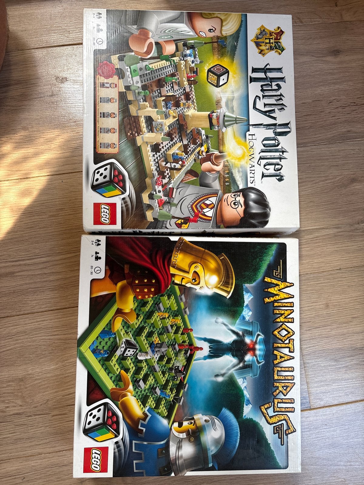 Lego Harry Potter Hogwarts & Minotaurus bordspellen, Gebruikt, Lego, Harry Potter, Ophalen of Verzenden