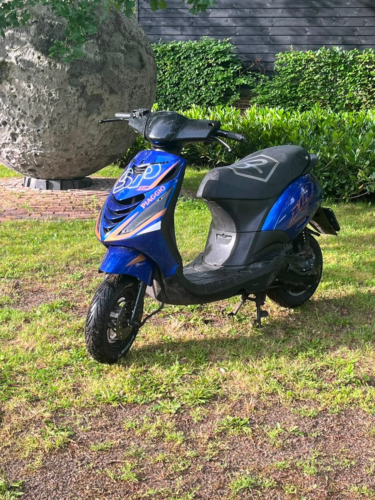 Piaggio zip 70cc, Ophalen, Tweetakt, Maximaal 45 km/u, Zo goed als nieuw