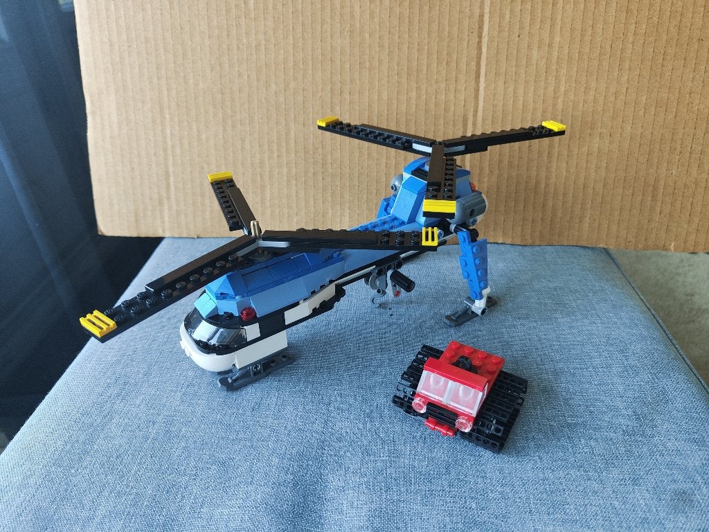 Lego 31049 Twin Spin Helicopter, Lego, Inclusief instructies, Ophalen of Verzenden, Zo goed als nieuw