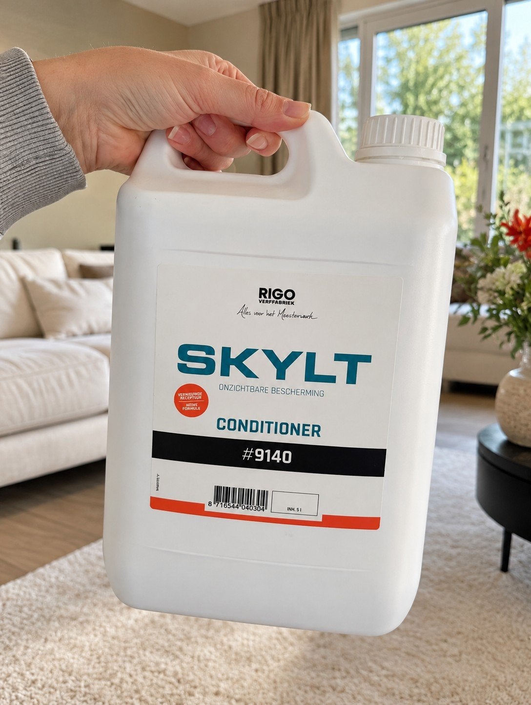 RIGO SKYLT Conditioner #9140 - Grote 5L verpakking, Minder dan 5 liter, Ophalen of Verzenden, Gebruikt, Wit