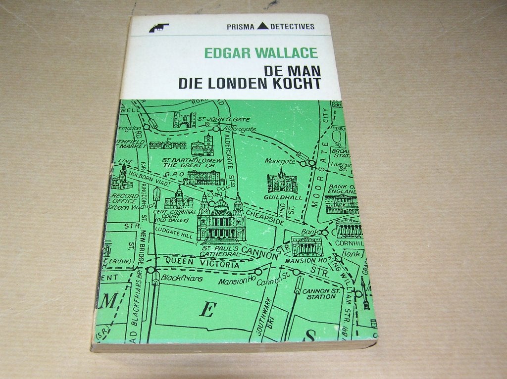  De man die Londen kocht -Edgar Wallace, Boeken, Detectives, Ophalen of Verzenden, Gelezen, Edgar Wallace