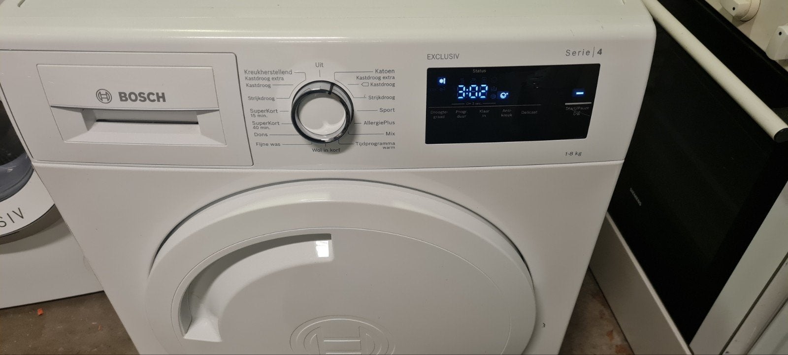 Bosch droger 8kg condens, Ophalen of Verzenden
