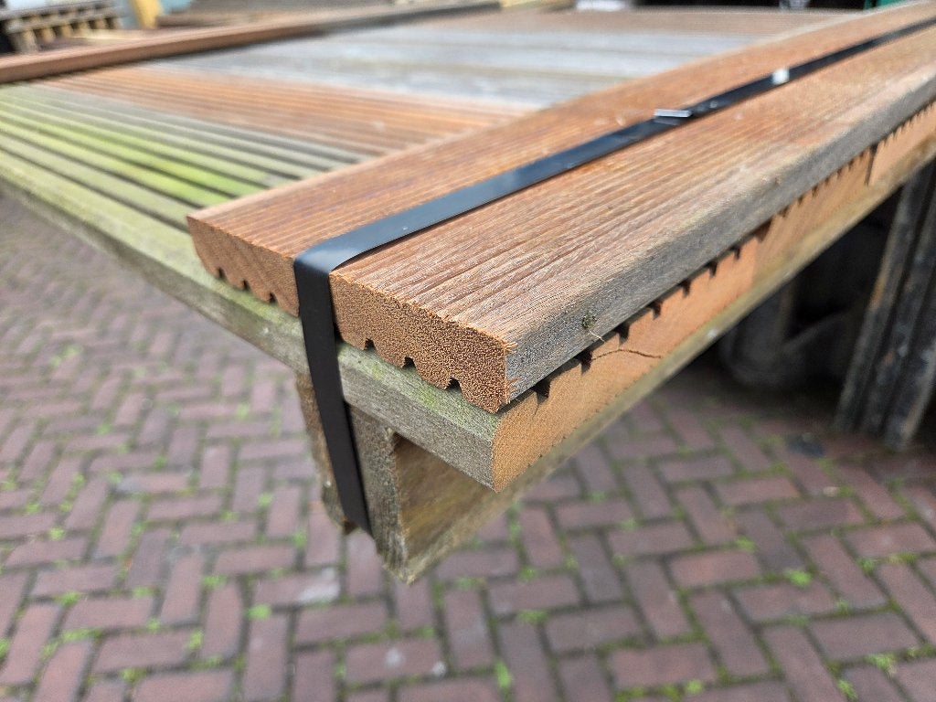9 profielplanken / Vlonderplanken 1.00 m lang - nr: HP207, Ophalen, Nieuw, Minder dan 180 cm, Planken