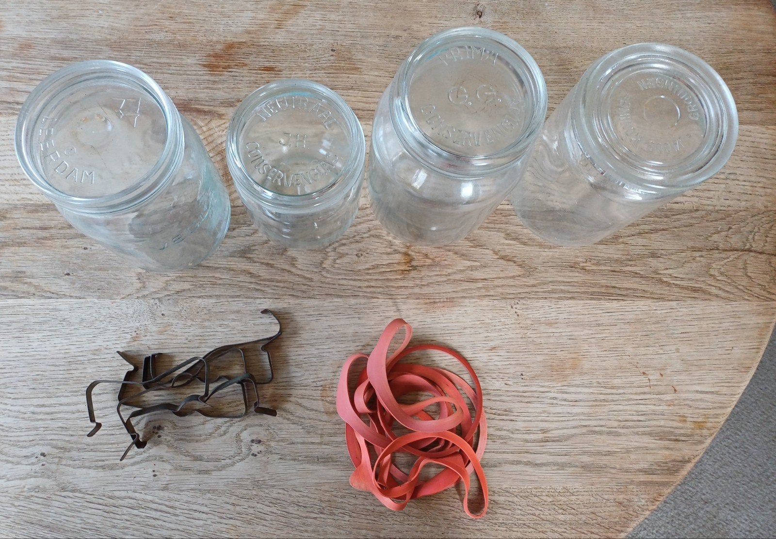 Vintage weckpotten, Antiek en Kunst, Ophalen