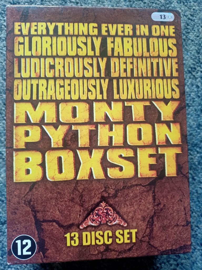 Monty Python Boxset - 13 Disc Set (DVD) (monthy phyton), Engels, Nederlands, Ophalen of Verzenden, Zo goed als nieuw