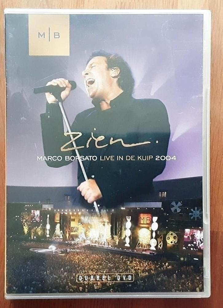 Zien - Marco Borsato Live in de Kuip 2004 dubbel DVD, Alle leeftijden, Ophalen of Verzenden, Zo goed als nieuw