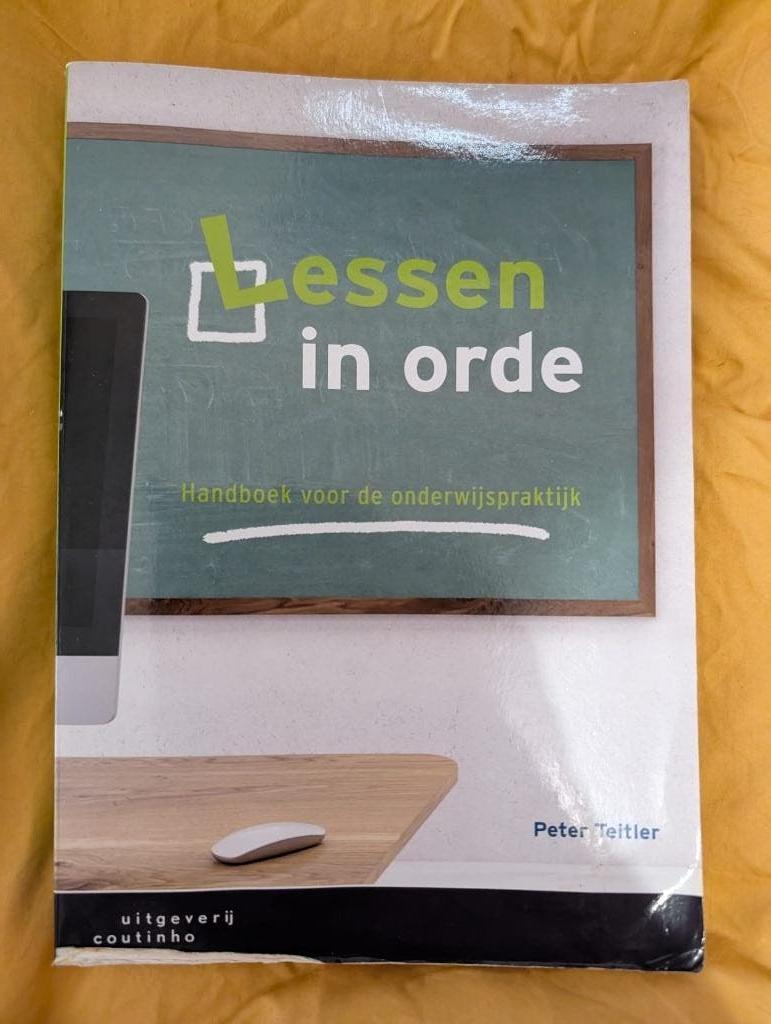 Lessen in Orde - Peter Teitler, Boeken, Gelezen, Peter Teitler, Beta, HBO