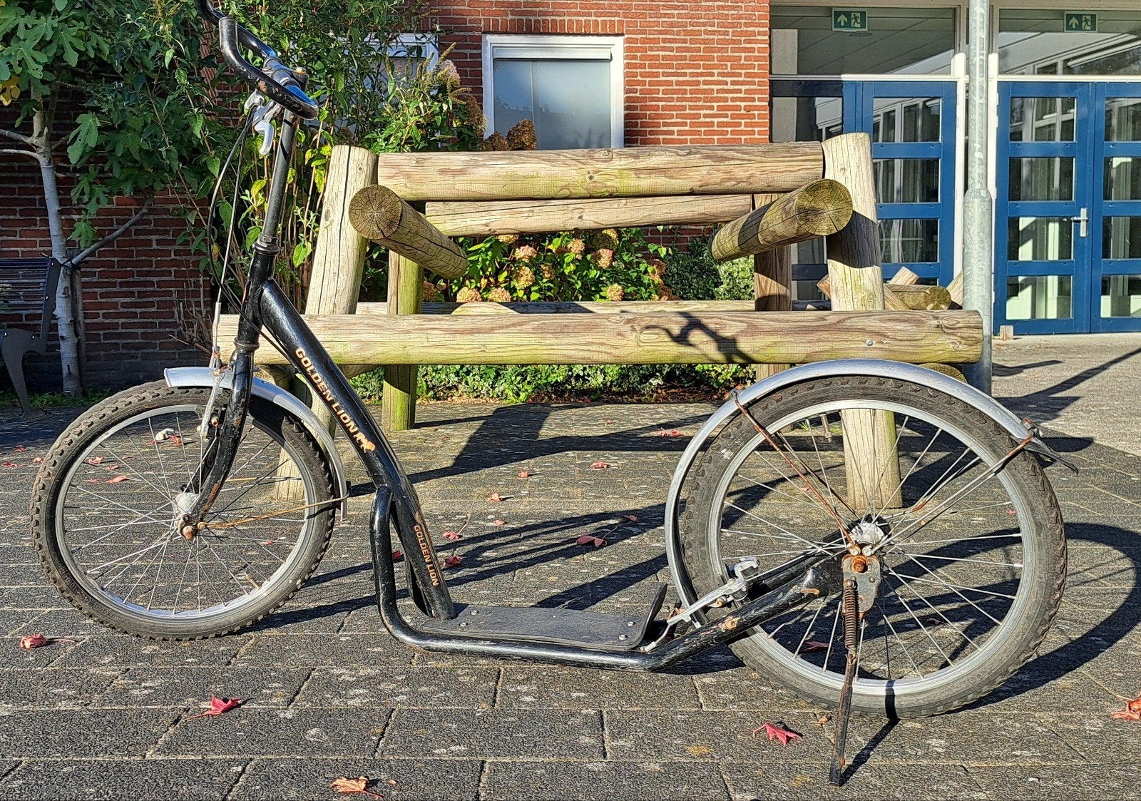 Step Golden lion, 24 inch., Fietsen en Brommers, Ophalen, Gebruikt, Staal, Velgrem