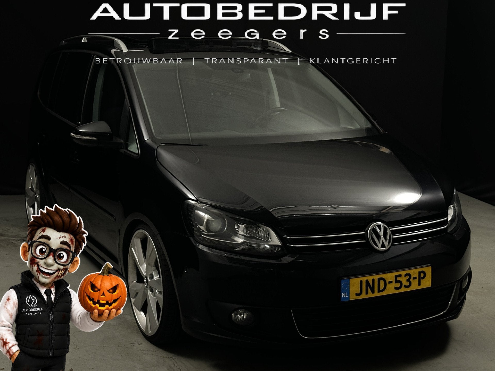 Volkswagen Touran 2.0 TDI *Style BlueMotion *Automaat*Multim, Auto's, Euro 5, Gebruikt, 4 cilinders, Zwart
