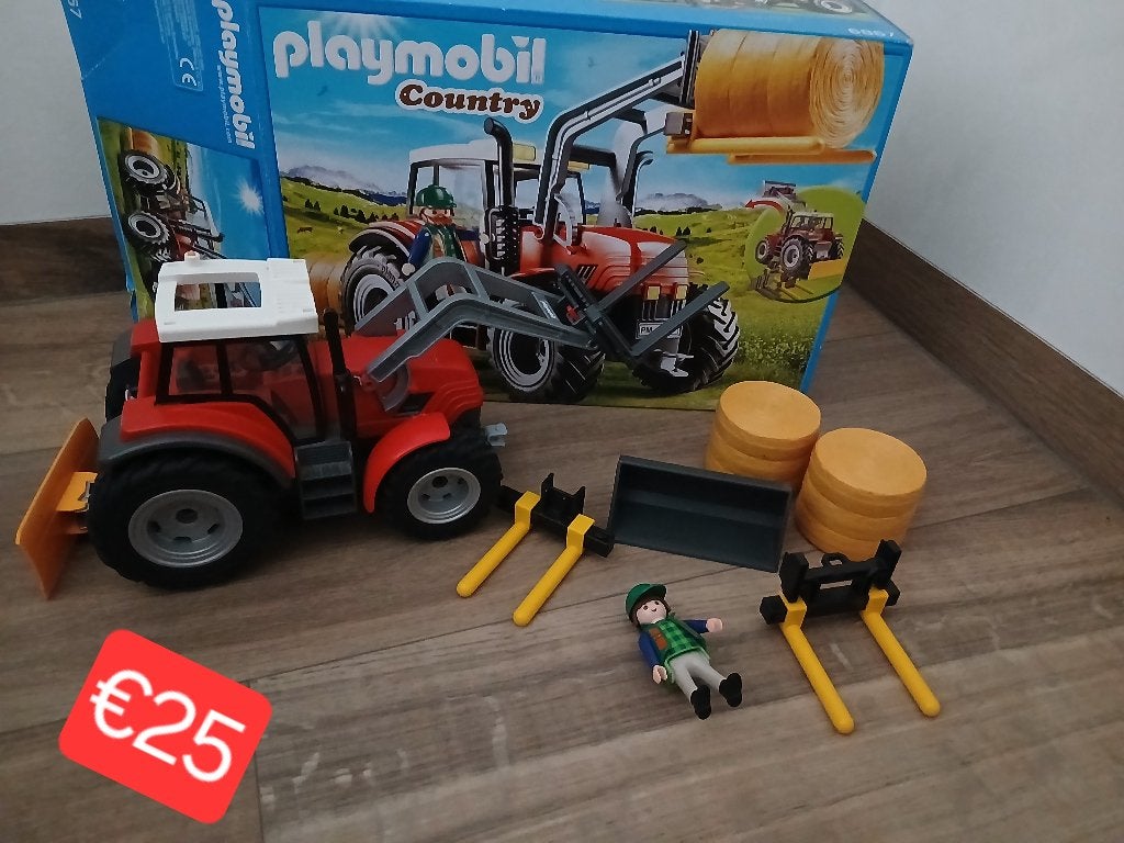 Playmobile trekker, Gebruikt, Complete set, Voertuig, Ophalen of Verzenden