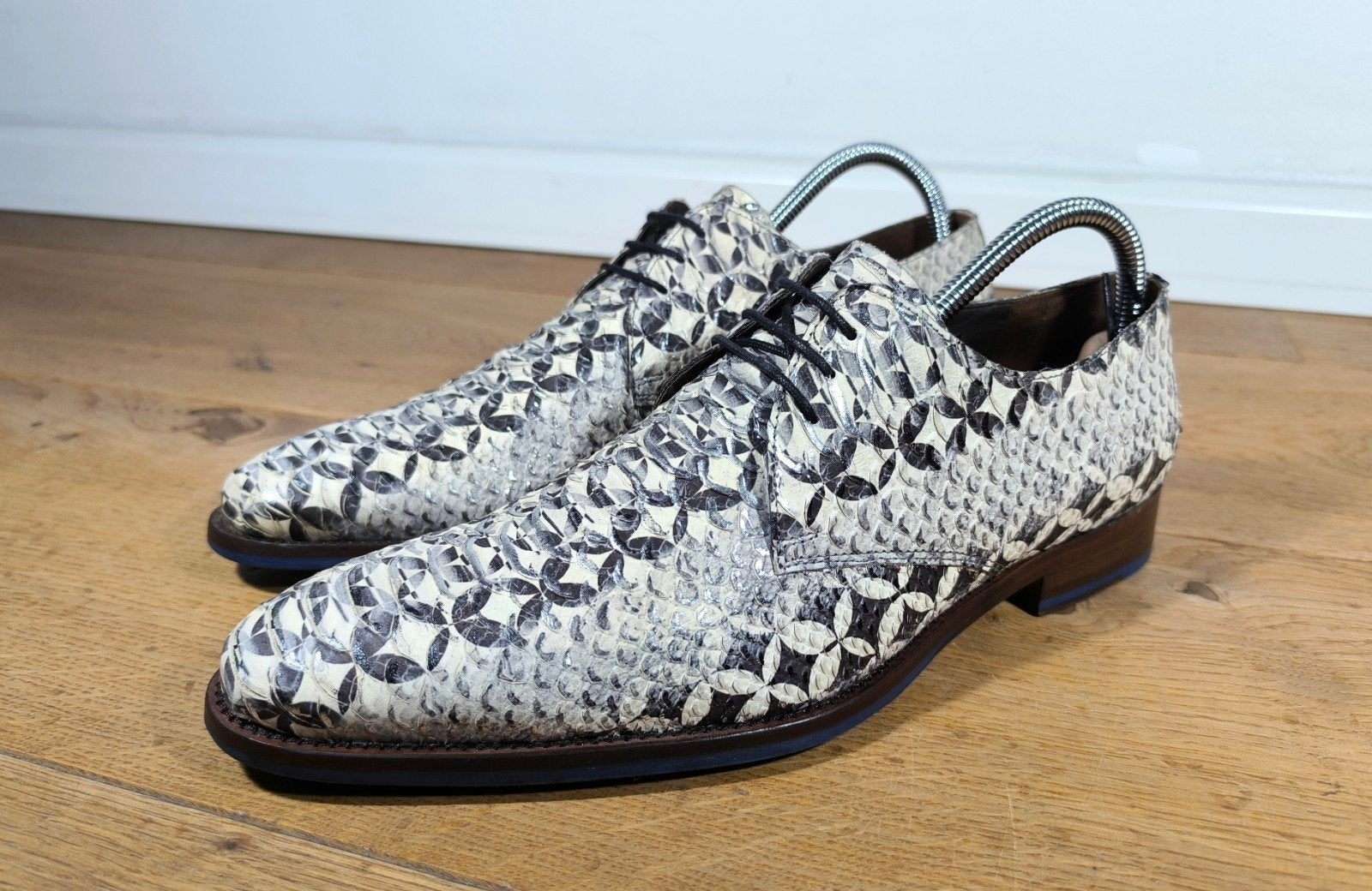 Floris van Bommel Premium herenschoenen maat 7,5 / 41,5, Ophalen, Overige kleuren, Floris van Bommel, Zo goed als nieuw