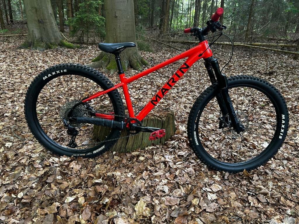 Marin san quentin 3 2021 maat S 27,5 inch, Hardtail, Zo goed als nieuw, Schijfrem, Ophalen