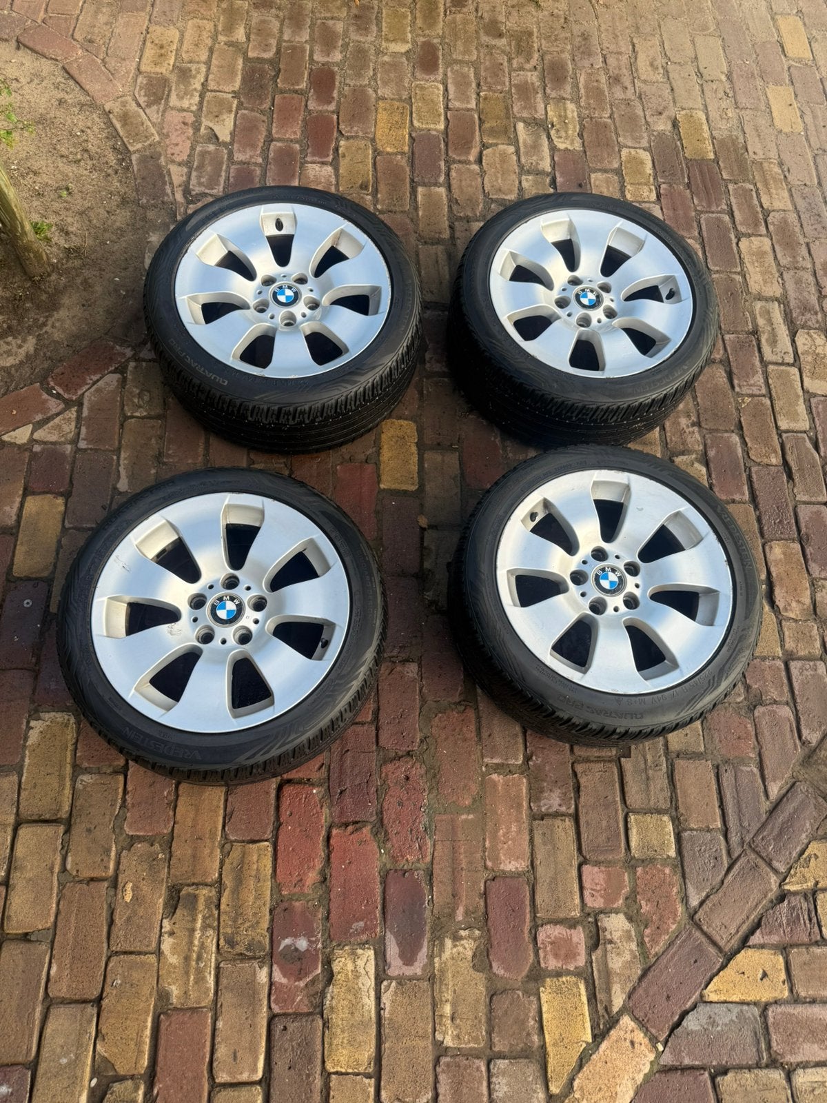 Bmw all season set vredestein 17 inch 5x120 E90/E91/E92, Auto-onderdelen, Banden en Velgen, Ophalen, 18 inch, Banden en Velgen