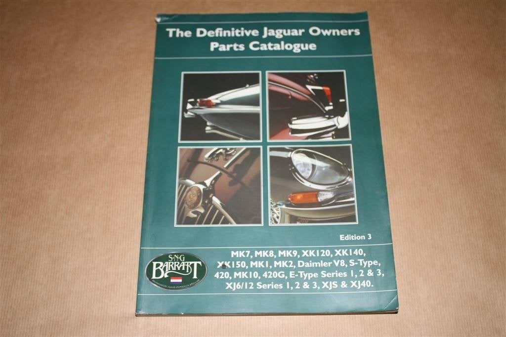 The Definitive Jaguar Owners Parts Catalogue !!, Ophalen of Verzenden
