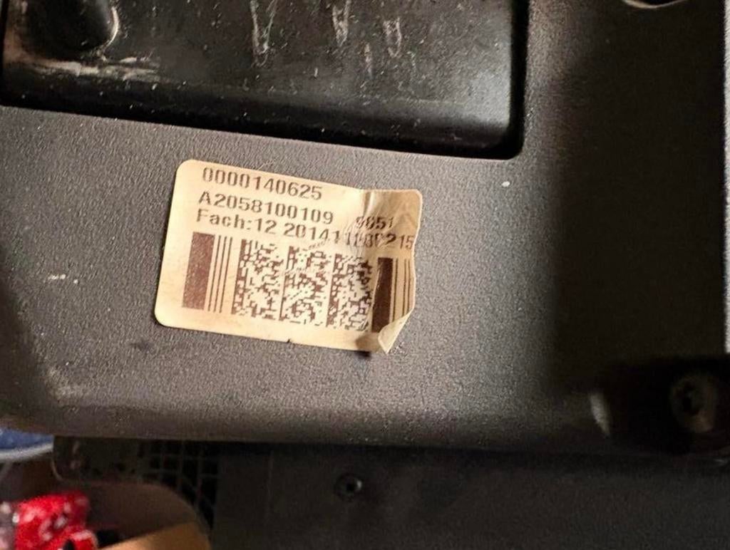 Mercedes c klasse W205 hoedenplank rolhoes 2014/2018, Auto-onderdelen, Transmissie en Toebehoren, Ophalen of Verzenden, Gebruikt