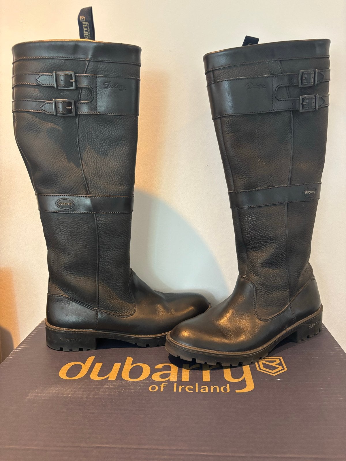 Dubarry Longford dames laarzen zwart maat 40, Hoge laarzen, Zwart, Ophalen of Verzenden, Zo goed als nieuw