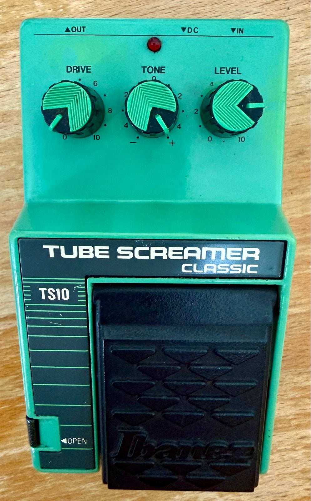 Ibanez Tube Screamer TS10 Japan, Ophalen of Verzenden, Gebruikt, Delay of Echo