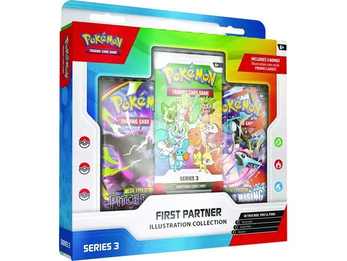 Pokémon First Partner Illustration Collection Series 3, Ophalen, Nieuw, Booster